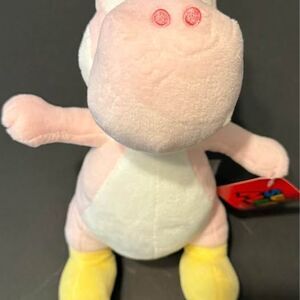 Super Mario Nintendo 8” Yoshi Pink Plush Stuffed Animal NWT | Gamer Retro